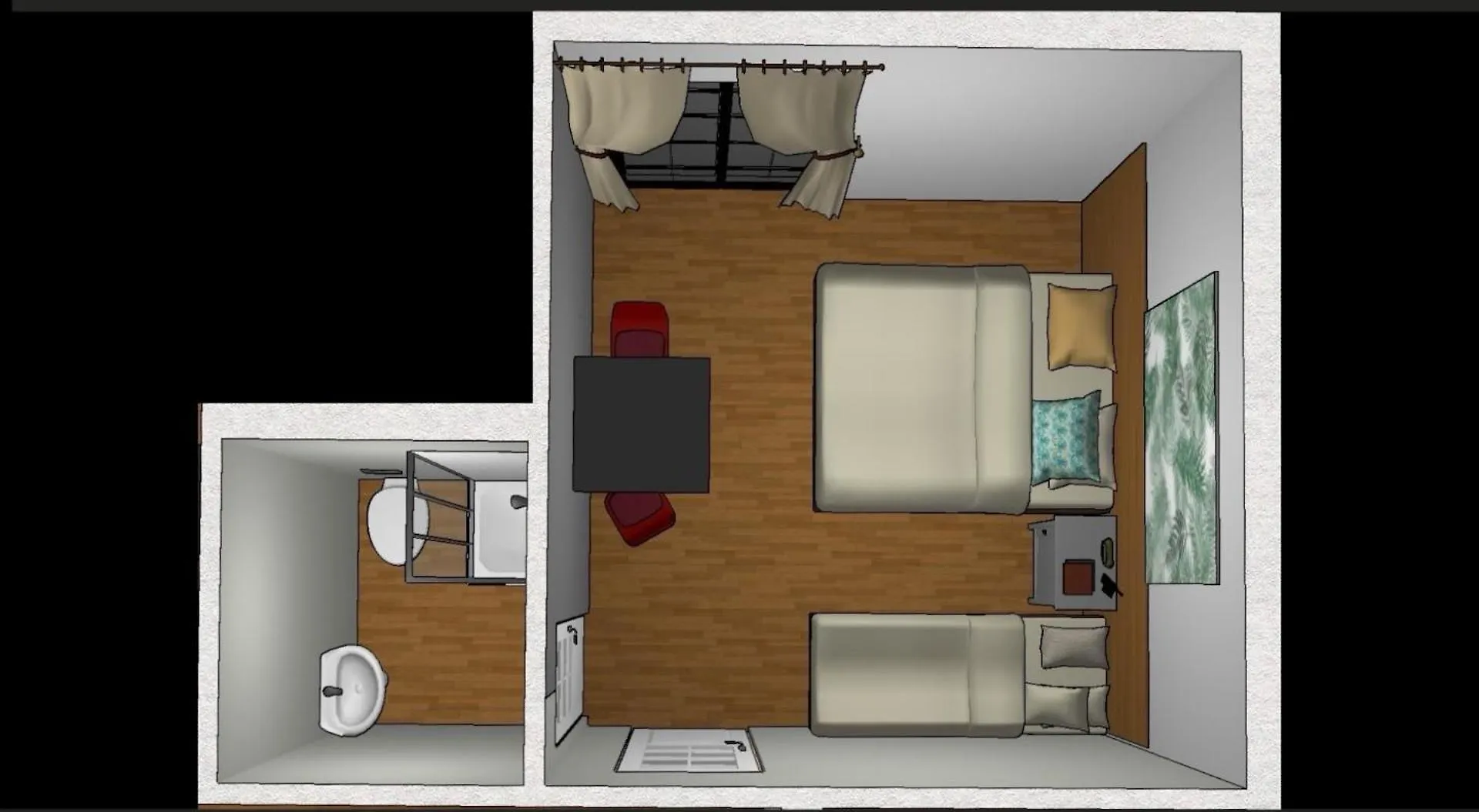 Couette-café Camera Con Bagno Privato 05 Milan